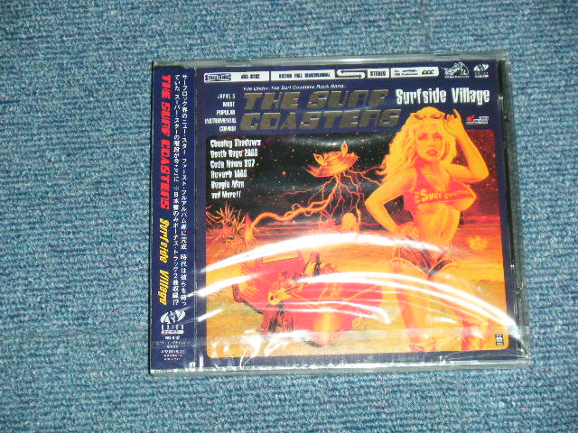 画像1: The SURF COASTERS サーフ・コースターズ (中シゲヲ  SHIGEO NAKA)  - SURFSIDE VILLAGE (Japanese SURF Garage INSTRO) (SEALED) /1995 JAPAN ORIGINAL "PROMO" "BRAND NEW SEALED" CD with OBI