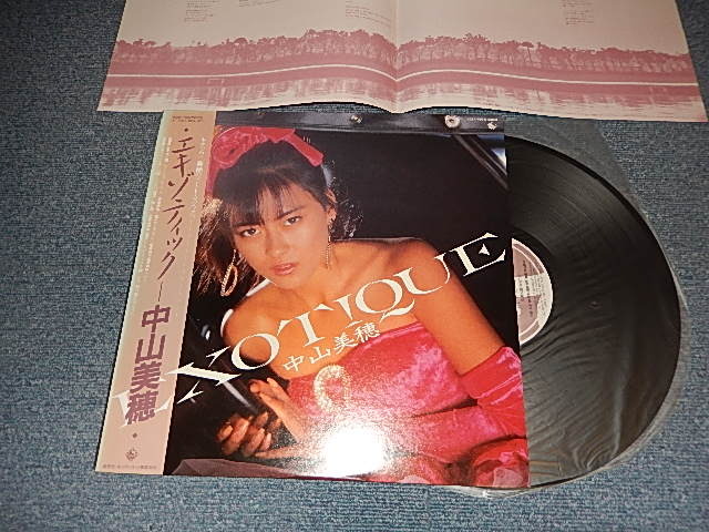 画像1: 中山美穂 MIHO NAKAYAMA - EXOTIQUE (Ex+++/MINT-)  / 1986 JAPAN ORIGINAL Used LP with OBI オビ付