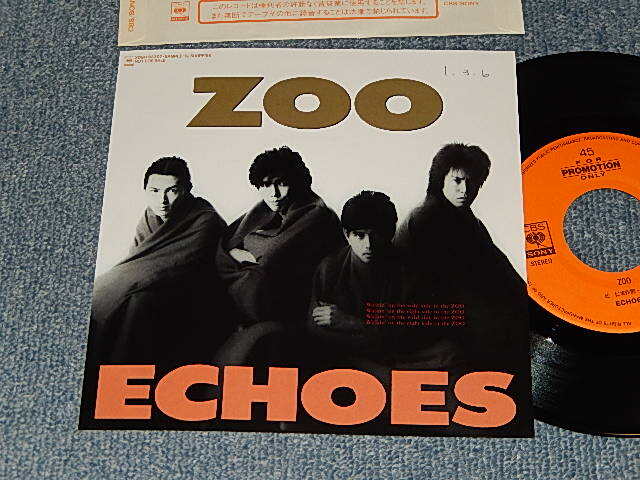 画像1: ECHOES  エコーズ - A) ZOO  B) SURPRISE (Ex++/MINT SWOFC) /1989JAPAN ORIGINAL "PROMO ONLY" Used 7" シングル Single 