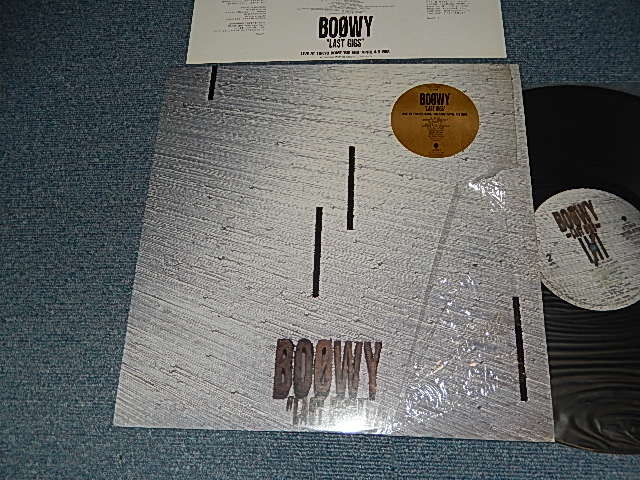 画像1: BOOWY ボウイ - LAST GIGS (MINT-/Ex++) / 1988 JAPAN ORIGINAL Used LP