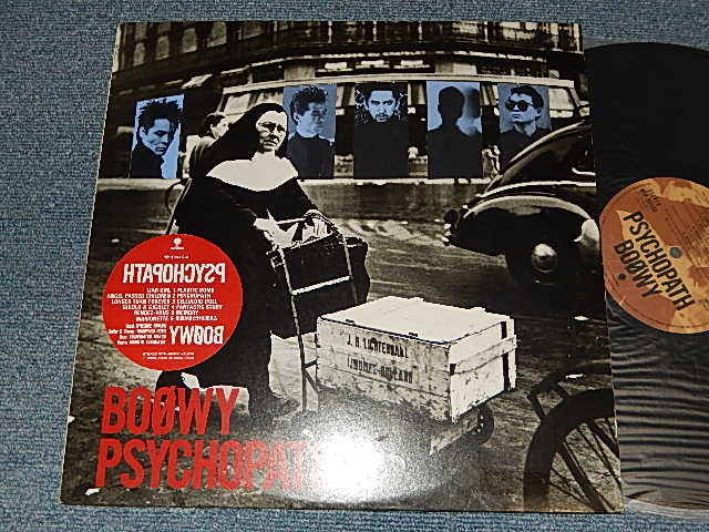 画像1: BOOWY ボウイ - PSYCHOPATH (MINT-/MINT-) / 1987 JAPAN ORIGINAL Used LP with SEAL HYPE OBI 