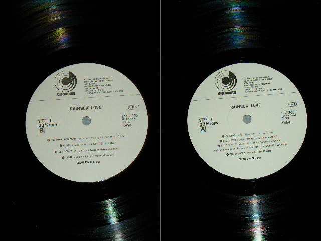 画像: オルケスタ・デラ・ソル　ORQUESTA DEL SOL -　レインボー・ラヴ RAINBOW LOVE/ 1981 JAPAN ORIGINAL WHITE LABEL PROMO  used LP With OBI