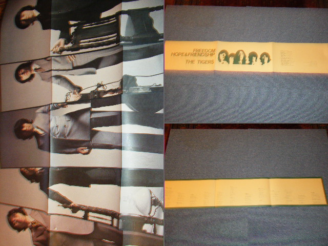 画像: ザ・タイガース　-　自由と憧れと友情　：　THE TIGERS  - FREEDOM HOPE & FRIENDSHIP    / 1970 JAPAN ORIGINAL  LP With OBI + OUTER BAG +POSTER x 5 + PORTRAIT 