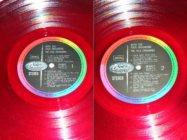 画像: フォーク・クルセダーズ THE FOLK CRUSADERS - 紀元弐阡年 WITH THE FOLK CRUSADERS / JAPAN ORIGINAL RED Vinyl Wax  CP-8417 Used LP 