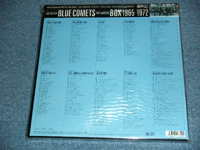 画像: ブルー・コメッツ THE BLUE COMETS - パスと・マスターズBOX 1965-1972  THE TALES OF BLUE COMETS PAST MASTERS BOX 1965-1972/ 2000  JAPAN ORIGINAL 10 CD Boxset With TITLE STICKER SEAL  