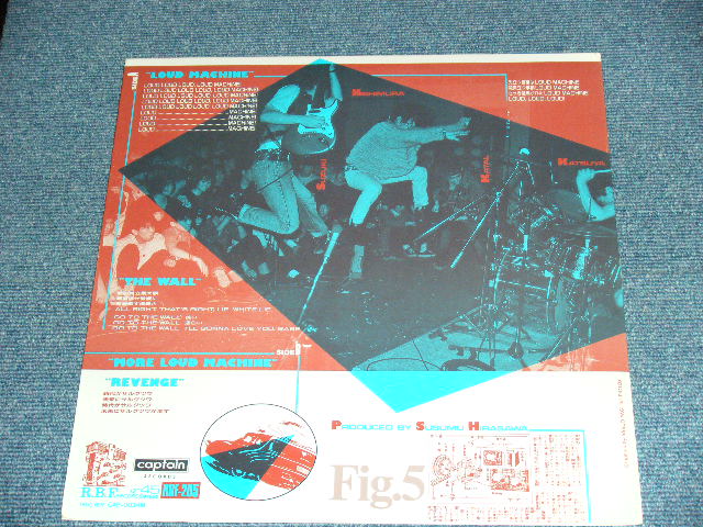 画像: THE LOODS - LOUD MACHINE  / 1986 JAPAN ORIGINAL PICTURE DISC Used  LP