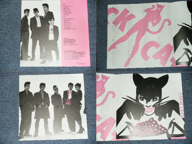 画像: ブラック・キャッツ　BLACK CATS - ヒート・ウエーブ　HEAT WAVE  / 1982 JAPAN ORIGINAL Promo LP With OBI   