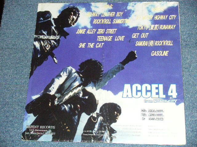 画像: ACCEL 4 - from MOTOR CITY / 1999 US/AMERICA ORIGINAL Used LP 