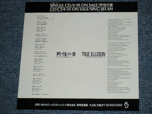 画像: アンナ・バナナ ANNA BANAN - 野生の音 YASAEI NO OTO / 1990 JAPAN ORIGINA Promo Only 7" Single