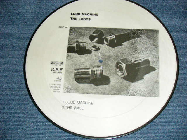 画像: THE LOODS - LOUD MACHINE  / 1986 JAPAN ORIGINAL PICTURE DISC Used  LP