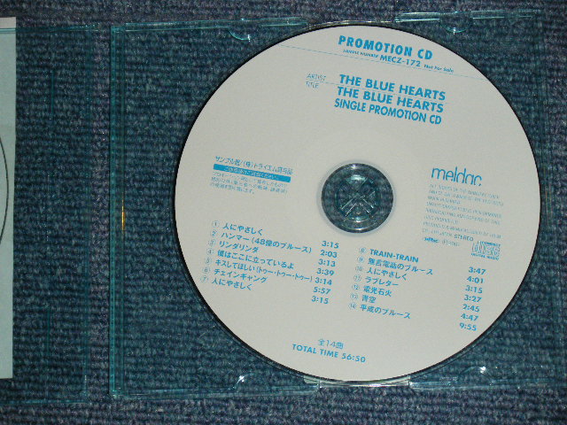 画像: ブルーハーツ　THE BLUE HEARTS - THE BLUE HEARTS SINGLE PROMOTION CD  / 2001  JAPAN ORIGINAL PROMO ONLY CD 