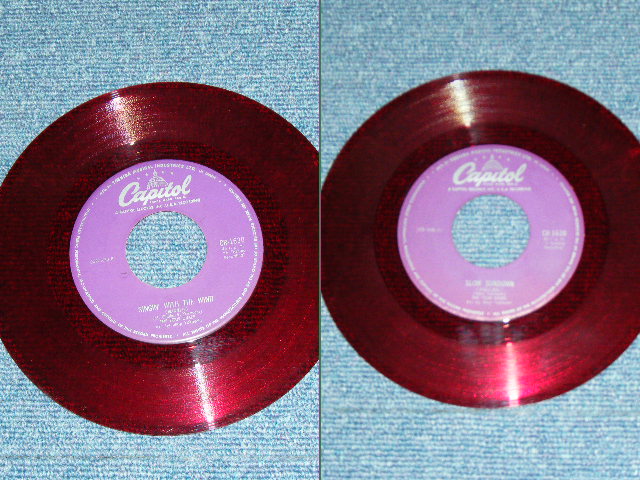 画像: フォア・ダイムズTHE FOUR DIMES -　夕陽が沈む SLOW SUNDOWN / 1960's JAPAN ORIGINA RED WAX VINYL 7" SINGLE 