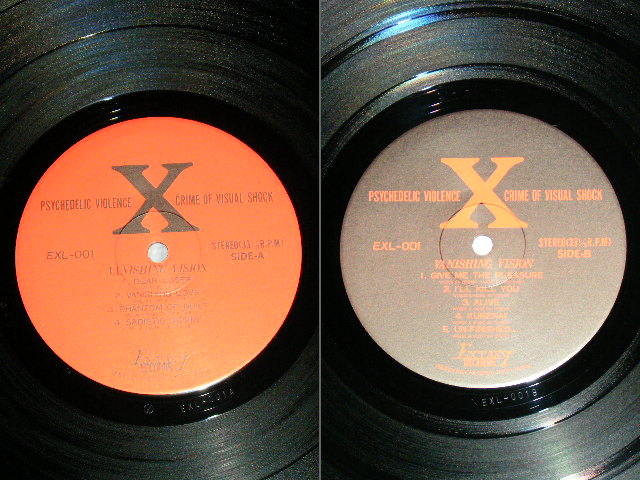 画像: エックス X - ヴァニシング・ヴィジョン VANISHING VISION (MINT/MINT) / 1991 JAPAN REISSUE 2nd Press PRICE Used CD With RED OBI