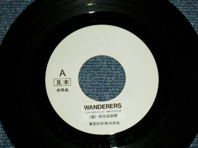 画像: 松任谷由実 YUMI MATSUTOUYA  YUMING　- WONDERERS  / 1989 JAPAN ORIGINAL PROMO ONLY One Sided 7" シングル