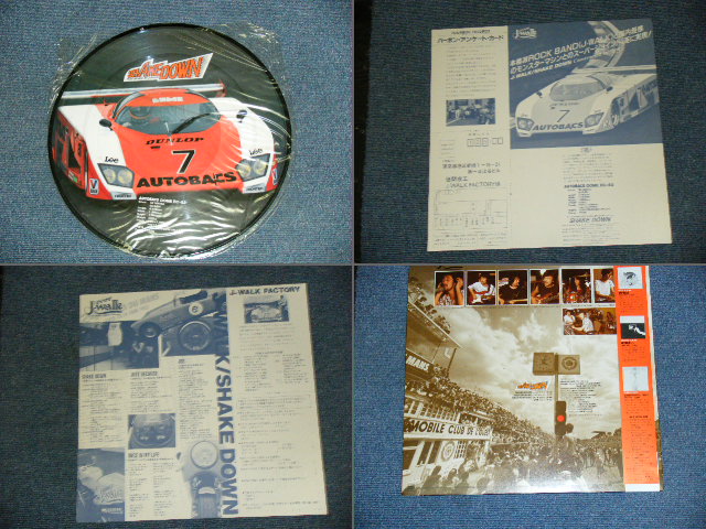画像: J-WALK - SHAKE DOWN  /  1983 JAPAN ORIGINAL Picture Disc LP With OBI  