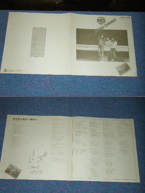 画像: マザー・グース MOTHER GOOSE - インディアン・サマー INDIAN SUMMER　/ 1970's JAPAN ORIGINAL White Labedl Promo Used LP With OBI 