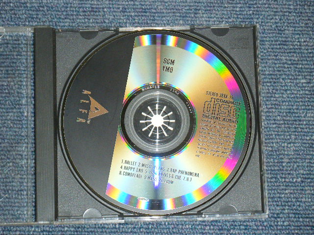 画像: YMO YELLOW MAGIC ORCHESTRA   - BGM　/ JAPAN ORIGINAL 1980s 3800Yen Mark CD