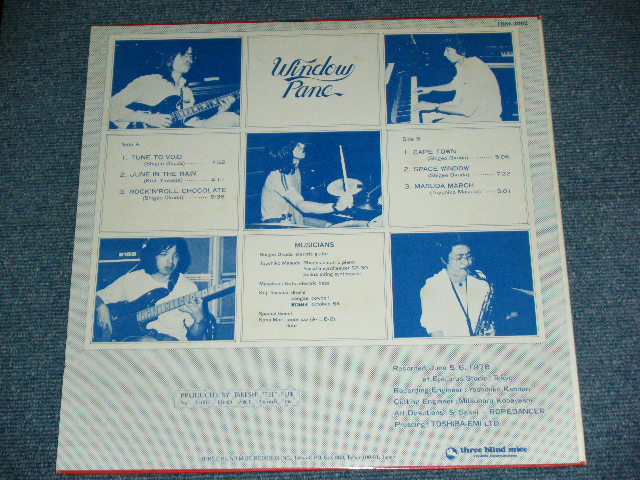 画像: WINDOW PANE - WINDOW PANE / 1978 JAPAN ORIGINAL Used LP 