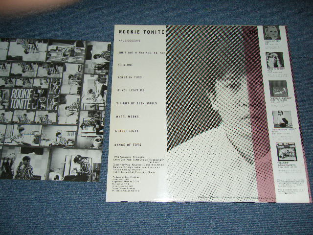 画像: 大江慎也  SHINYA OHE (ザ・ルースターズ　THE ROOSTERS)  - ルーキー・トゥナイト　ROOLIE TONITE / 19?? JAPAN ORIGINAL LP With OBI   