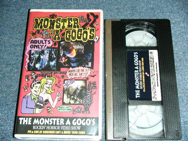 画像1:  THE MONSTER A GOGO'S - ROCKIN' HORROR VIDEO SHOW  / 2000 JAPAN ORIGINAL  Used VIDEO 