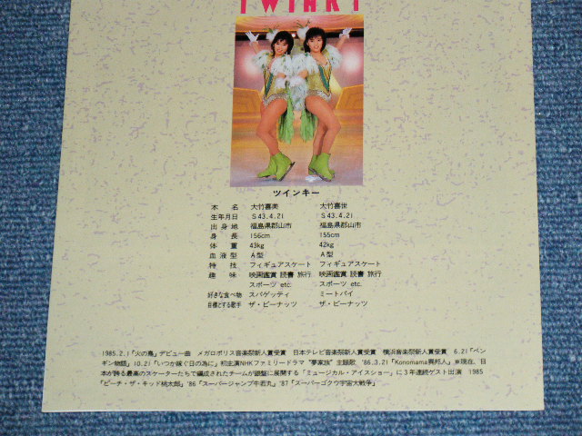 画像: ツインキー TWINKY - ザ・ピーナッツ・ヒット・パレード THE PEANUTS HIT PARADE / 1987 JAPAN ORIGINAL Used  7"Single