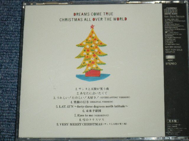 画像: DREAMS COME TRUE - SNCHRISTMAS ALL OVER THE WORLD  / 1991 JAPAN Promo Only CD 
