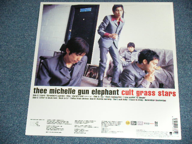 画像:  ミッシェル・ガン・エレファント THEE MICHELLE GUN ELEPHANT -  CULT GRASS STARS / 2000 JAPAN ORIGINA Brand New  2LP