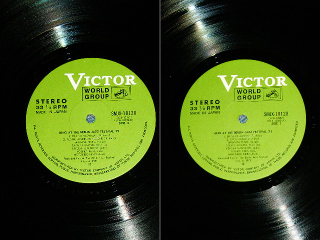 画像: 日野皓正 TERUMASA HINO - ベルリン・ジャズ・フェスティバルの日野皓正 TERUMASA HINO AT BERLIN JAZZ FESTIVAL '71/ 1972 JAPAN ORIGINAL Used LP With OBI 