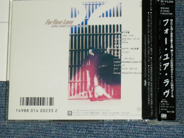 画像: 柳ジョージ GEORGE YANAGI - FOR YOUR LOVE  / 1986 JAPAN ORIGINAL 3200Yen Mark Used CD With VINYL OBI  