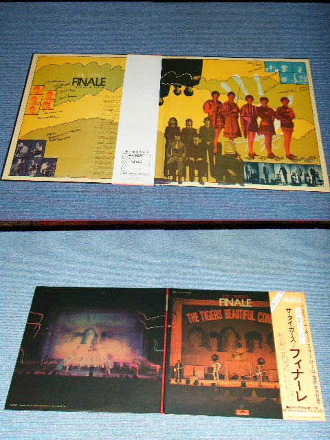 画像: ザ・タイガース　-　フィナーレ　：　THE TIGERS  - FINALE THE TIGERS BEAUTIFUL CONCERT   / 1971 JAPAN ORIGINAL TIGER WAX VINYL LP With OBI  