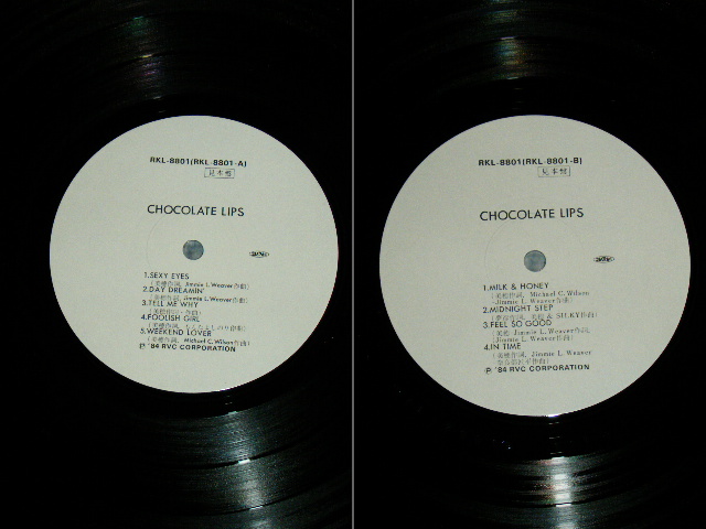 画像: CHOCOLATE LIPS - CHOCOLATE LIPS　/ 1984 JAPAN ORIGINAL White Label Promo LP