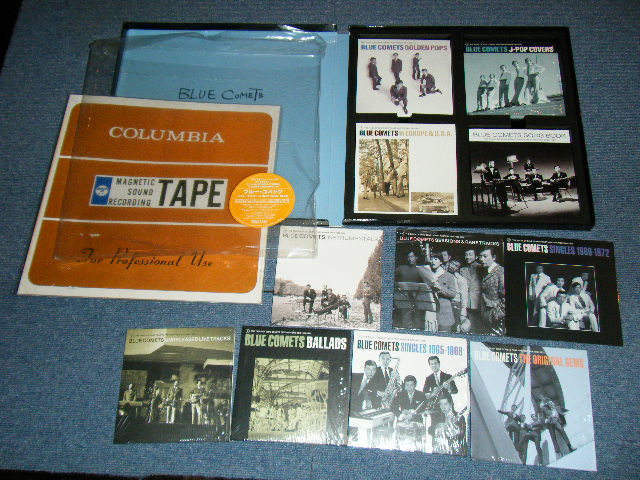 画像: ブルー・コメッツ THE BLUE COMETS - パスと・マスターズBOX 1965-1972  THE TALES OF BLUE COMETS PAST MASTERS BOX 1965-1972/ 2000  JAPAN ORIGINAL 10 CD Boxset With TITLE STICKER SEAL  