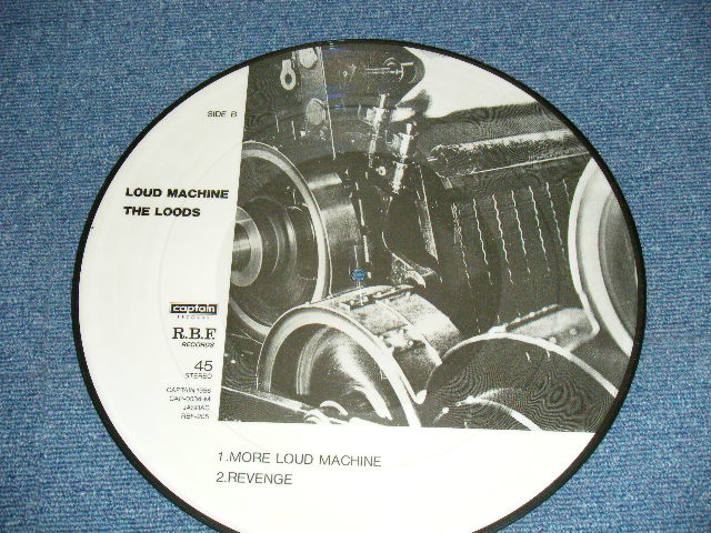 画像: THE LOODS - LOUD MACHINE  / 1986 JAPAN ORIGINAL PICTURE DISC Used  LP