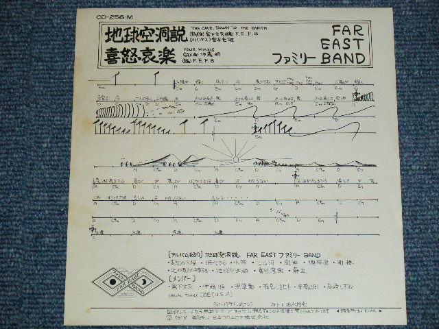 画像: ファー・イースト・ファミリー・バンド FAR EAST FAMILY BAND - 地球空洞説 THE CAVE DOWN TO THE EARTH / 1975  JAPAN ORIGINAL Used 7" Single 