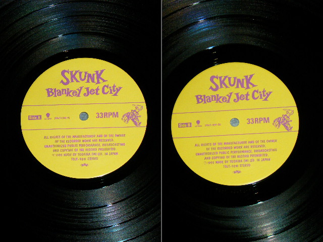 画像: BLANKEY JET CITY - SKUNK / 1995 JAPAN ORIGINAL Used  LP