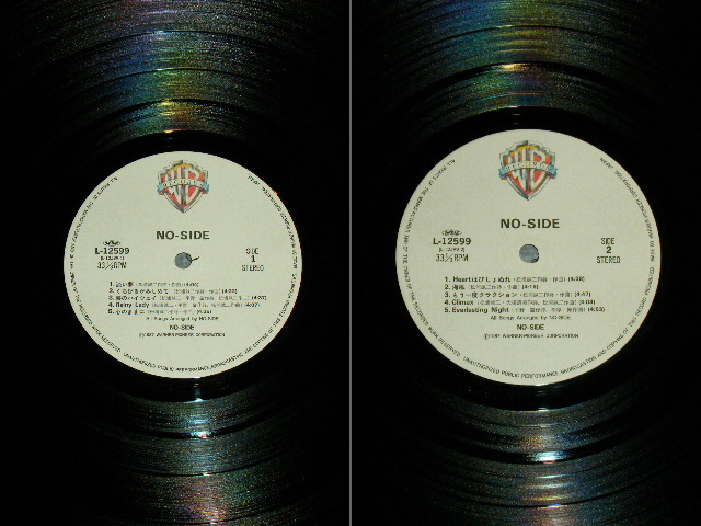 画像: NO SIDE NO-SIDE - NO SIDE / 1987 JAPAN ORIGINAL  LP With OBI 