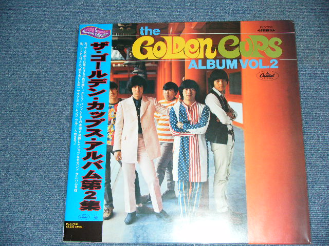 画像1: ザ・ゴールデン・カップス　THE GOLDEN CUPS -　アルバム第二集   ALBUM VOL.2  / 1990's Released Version JAPAN Reissue Brand New  LP With OBI 