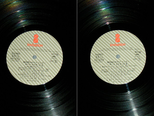 画像: サーフ・ライダース THE SURF RIDERS  - 時代遅れのラブ・ソング JIDAIOKURE NO LOVE SONG : THE SURF RIDERS SECOND  / 1978 JAPAN ORIGINAL PROMO used LP 