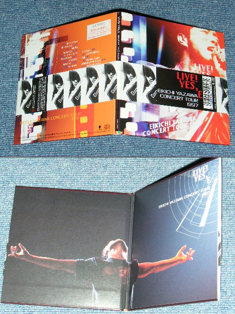 画像: 矢沢永吉  EIKICHI YAZAWA - LIVE! YES, E  / 1998 JAPAN ORIGINAL Promo Used MINI-LP PAPER SLEEVE  KAMI JACKET CD With OBI 